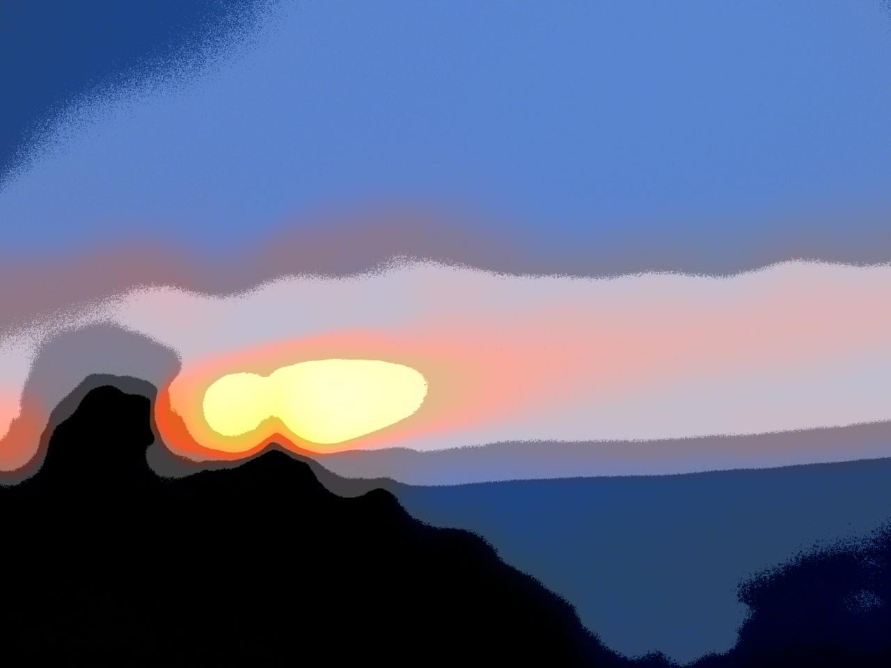 Sonnenuntergang 