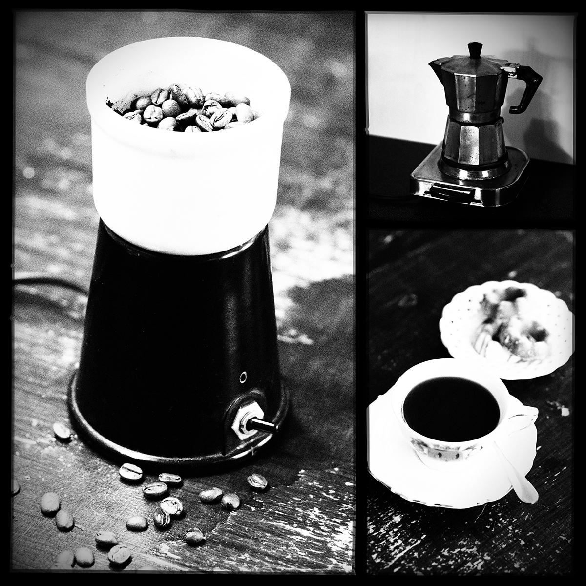 Esspresso - schwarz, heiß, stark!