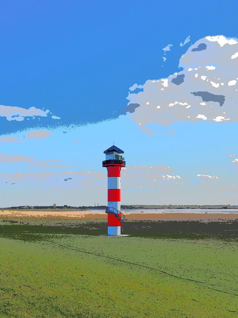 Leuchtturm-Gemälde