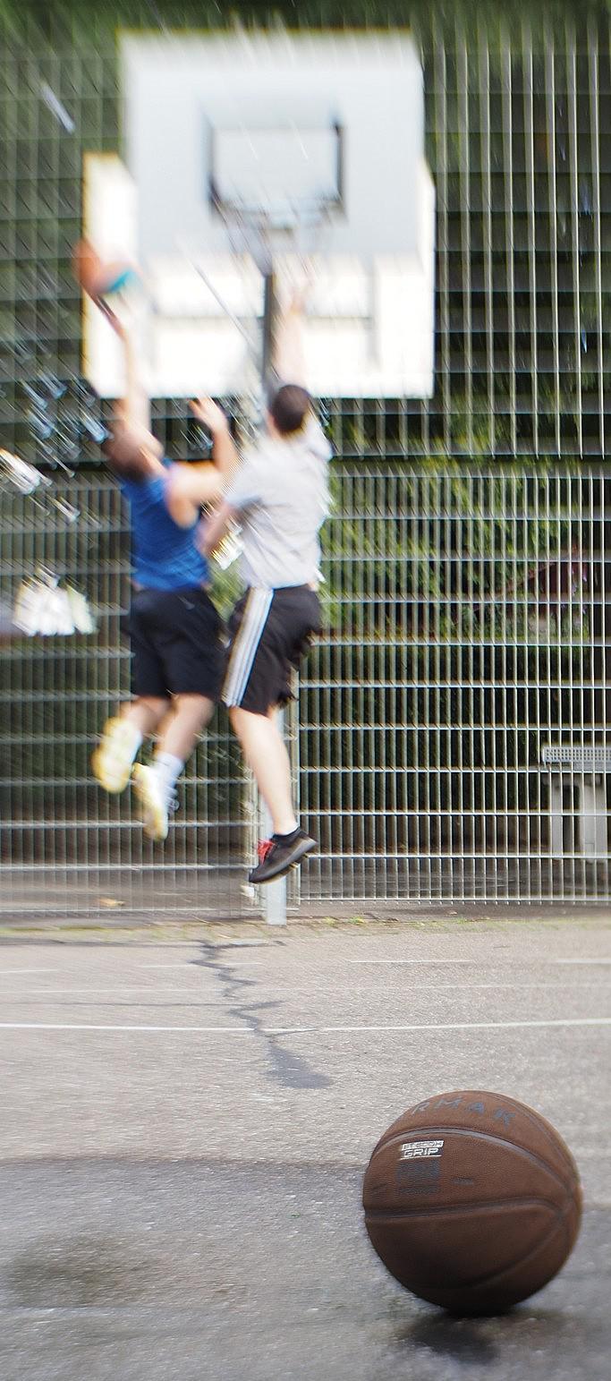 Street Basketball "ausgefranst"