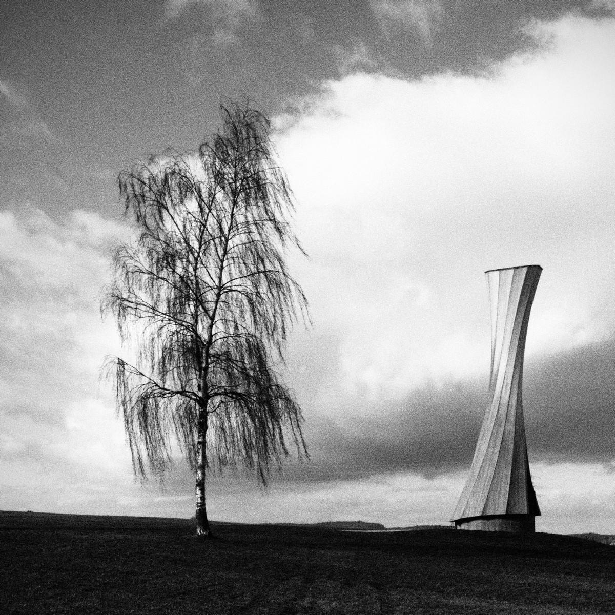 Turm mit Birke, Remstal Gartenschau 2019