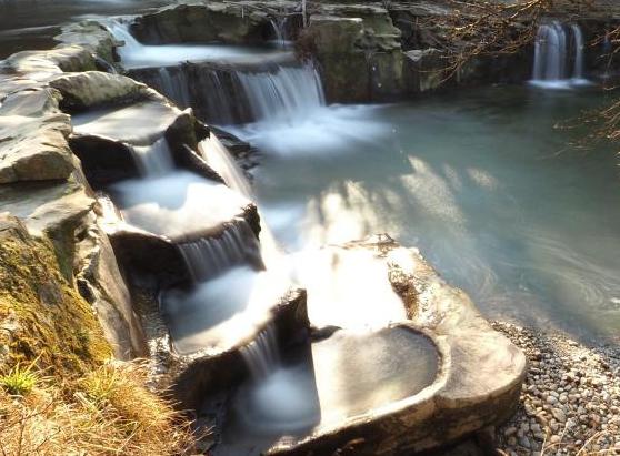 Wasserfall Zuschnitt