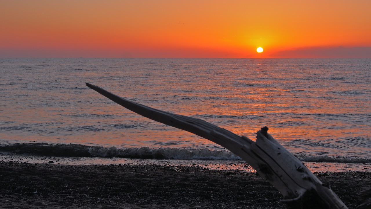Sonnenuntergang Ostsee