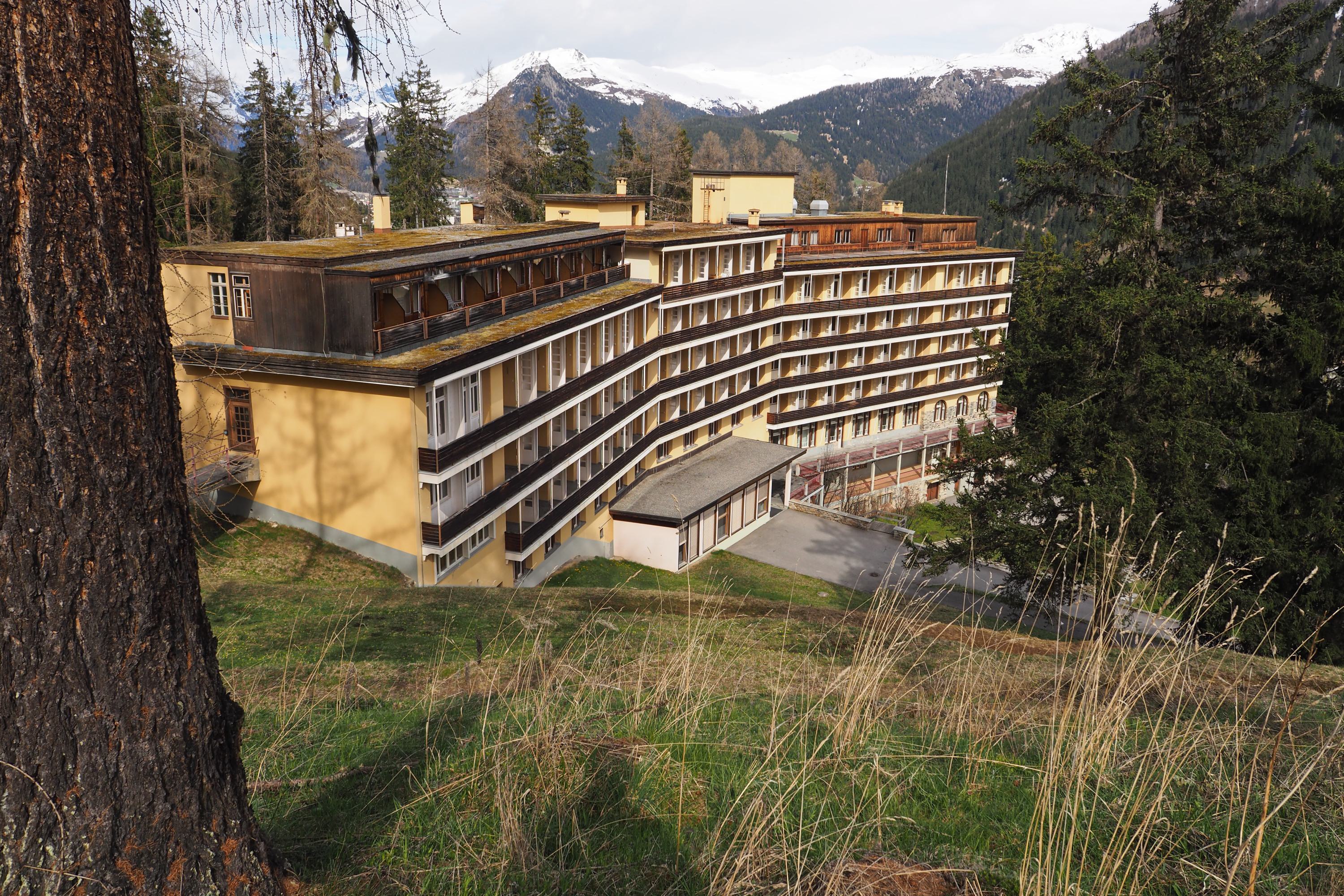 Altes TB Sanatorium, kurz vor dem Umbau