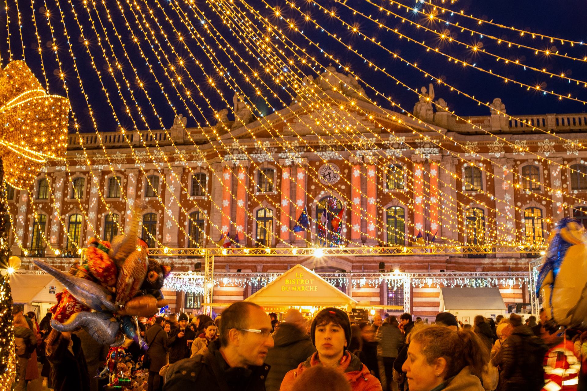 Weihnachtsmarkt in Toulouse
